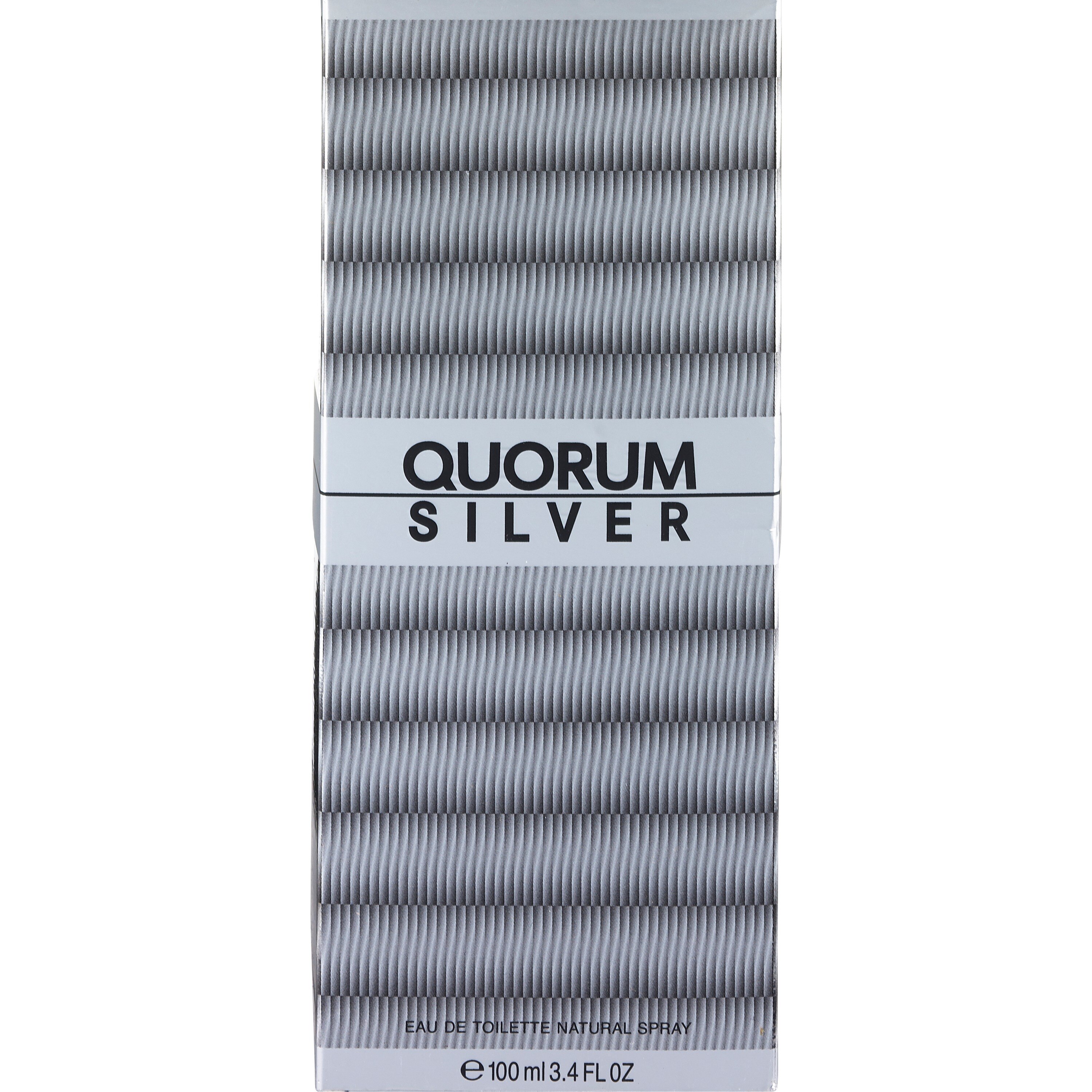 Quorum Silver by Puig Eau De Toilette, 3.4 OZ