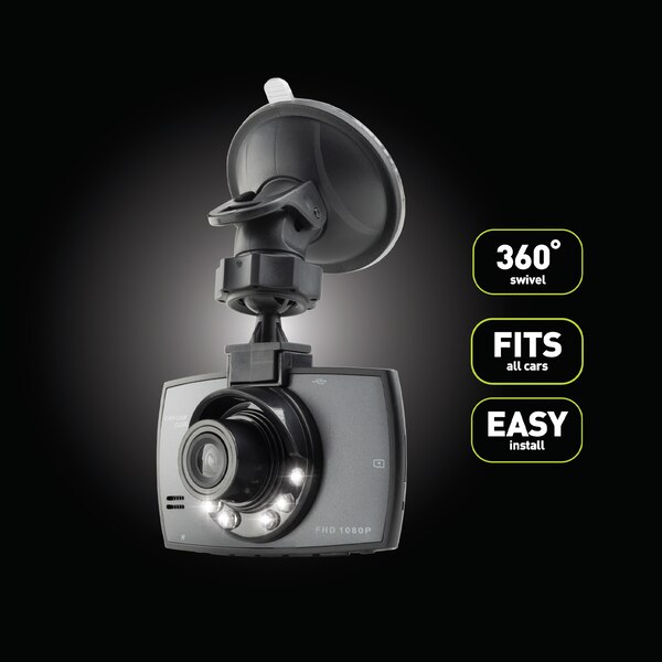 Itek Slimline Dash Cam Audio and Video Recorder