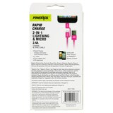 PowerXcel 6FT Lightning & Micro Cable, thumbnail image