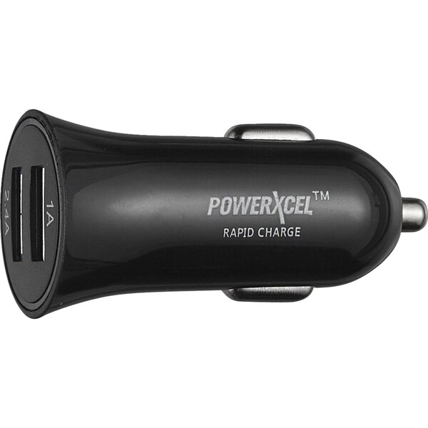 PowerXcel Dual 3.4A Black