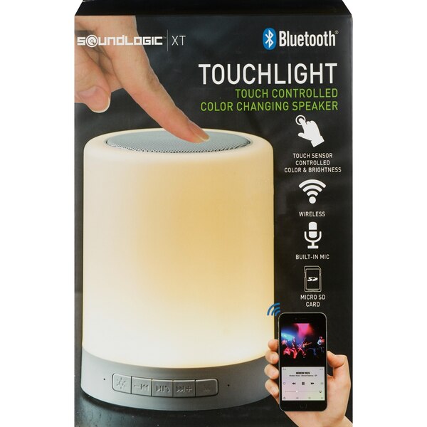 SoundLogic XT  Touchlight Color Changing Bluetooth Speaker