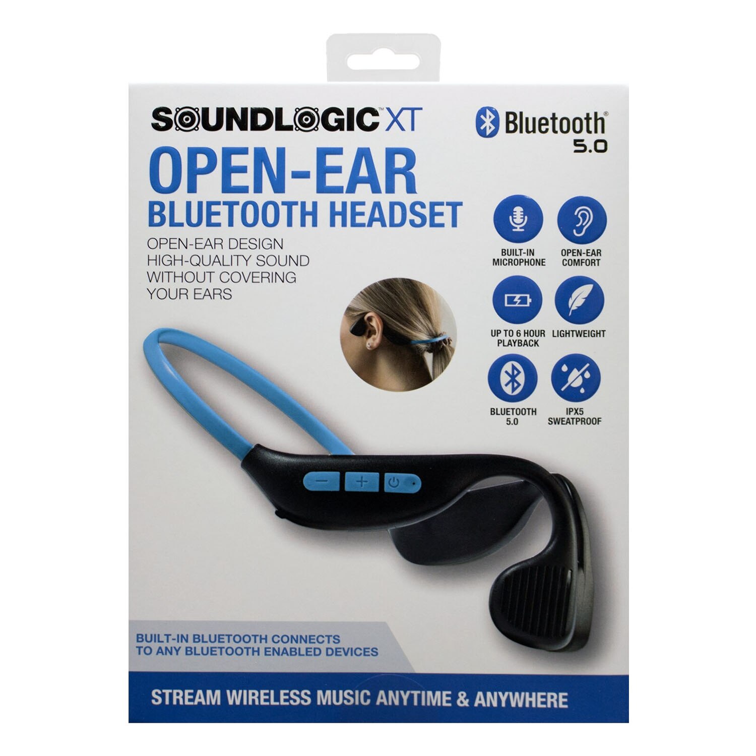 SoundLogic XT Open-Ear Wireless Headset
