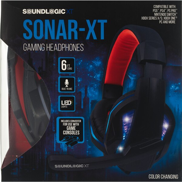 SoundLogic XT Sonar-XT Gaming Headphones