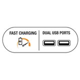 PowerXcel Mega Power Compact 20,000 mAh Power Bank, thumbnail image 3 of 3