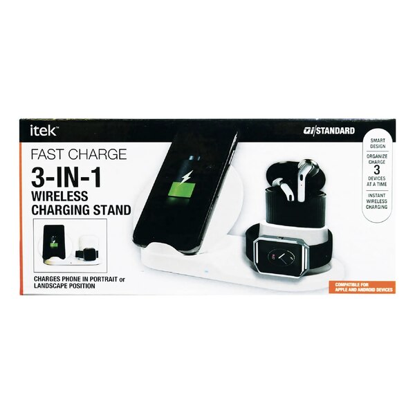 Itek 3 in 1 Wirless Charging Stand