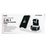 Itek 3 in 1 Wirless Charging Stand, thumbnail image 3 of 5