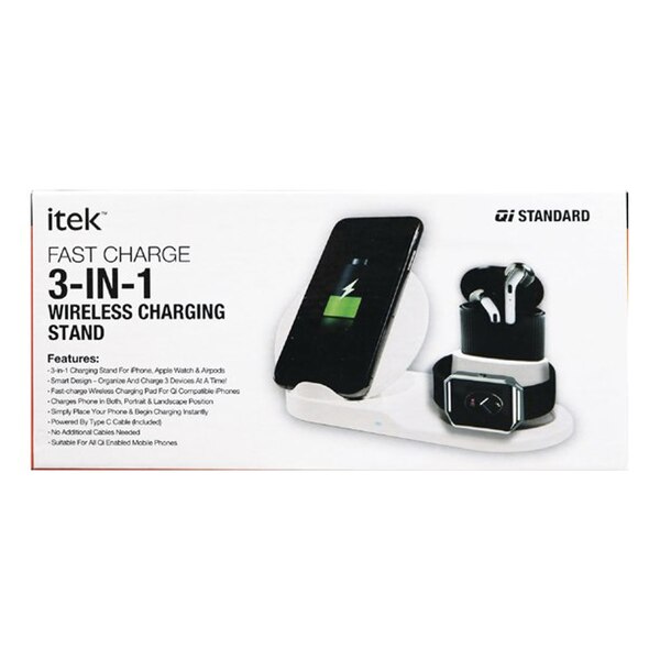 Itek 3 in 1 Wirless Charging Stand