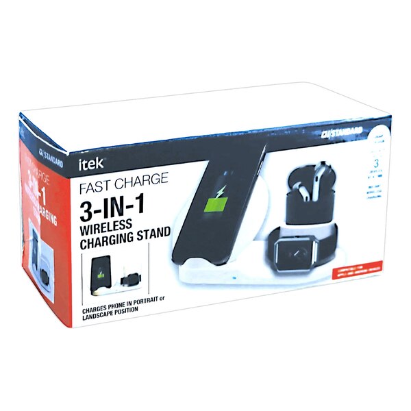 Itek 3 in 1 Wirless Charging Stand