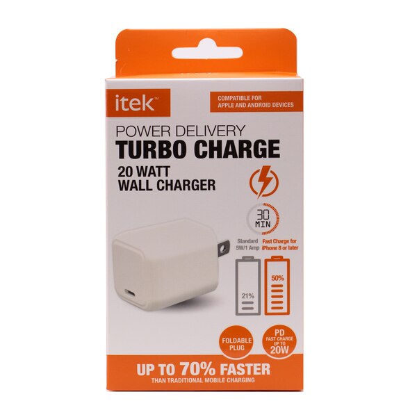 Itek PD 20 Watt Wall Charger
