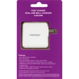 PowerXcel Fast Charge 24 Watt Dual Wall Charger, thumbnail image