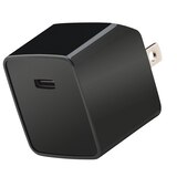 PowerXcel 20 Watt Wall Charger Type-C Output, Black, thumbnail image