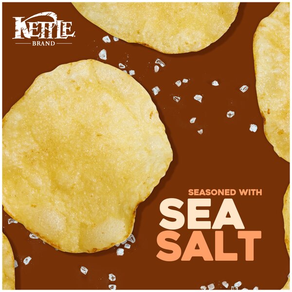 Kettle Brand Sea Salt Kettle Potato Chips, 2 oz