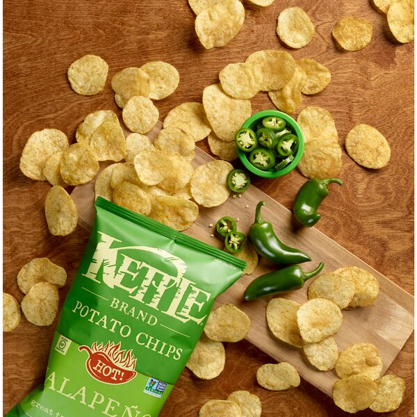 Kettle Brand Jalapeno Kettle Potato Chips, 2 oz