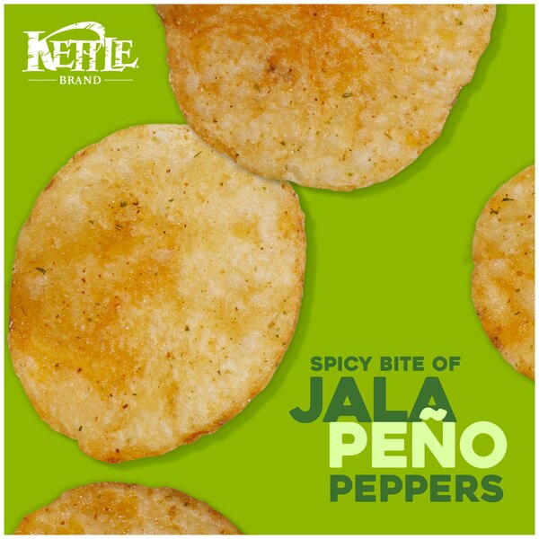 Kettle Brand Jalapeno Kettle Potato Chips, 7.5 oz