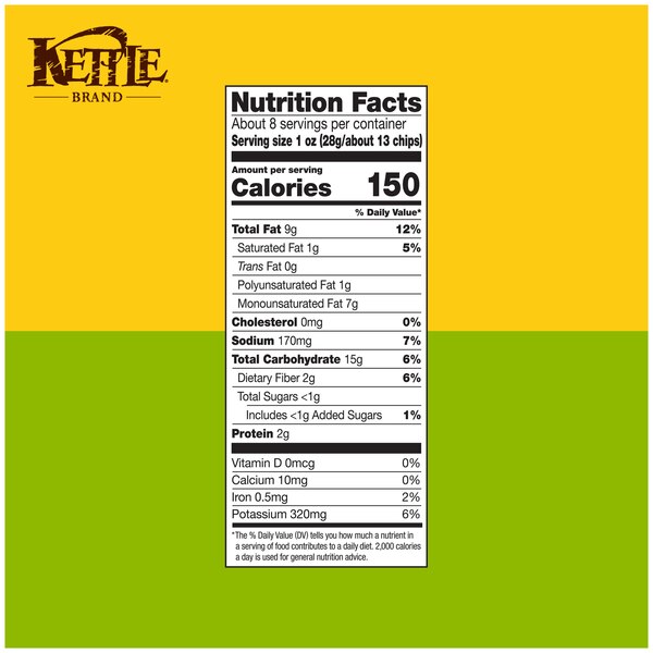 Kettle Brand Jalapeno Kettle Potato Chips, 7.5 oz