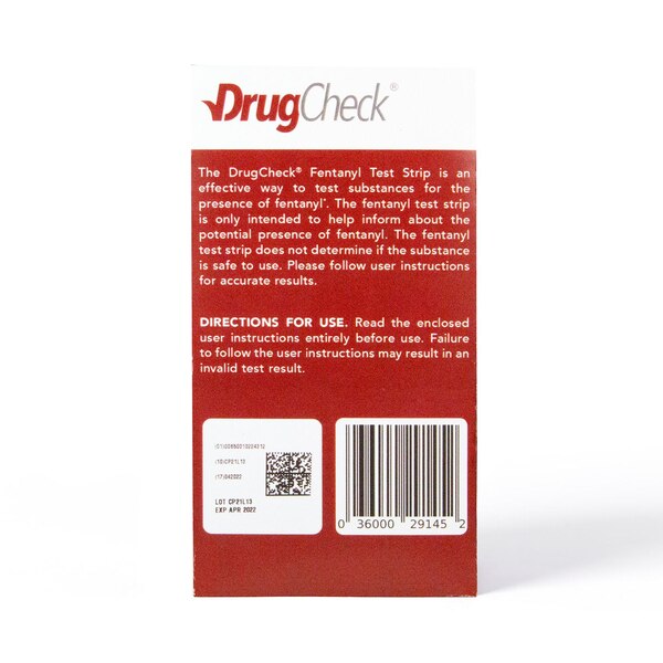 DrugCheck Fentanyl Test Strip, 10 CT