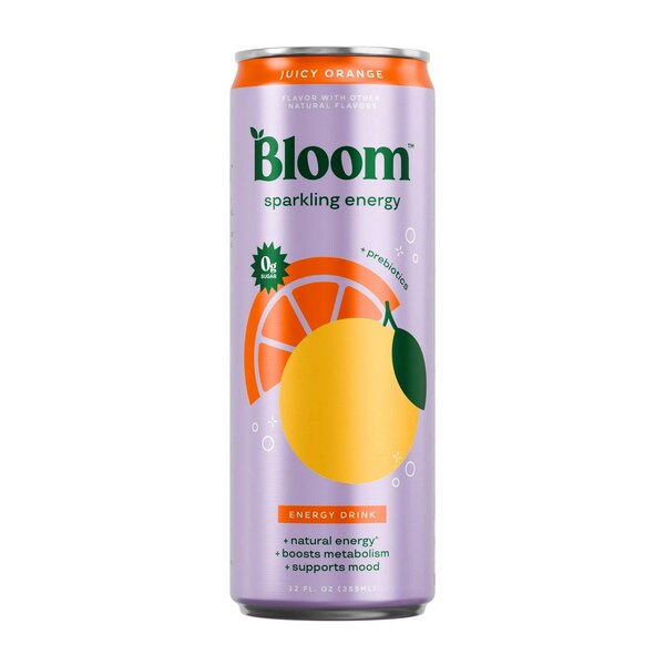 Bloom Energy, Juicy Orange, 12 oz