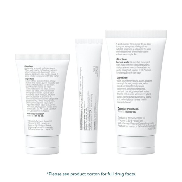 ProactivMD 3-Step Acne Routine with Adapalene Gel 0.1%