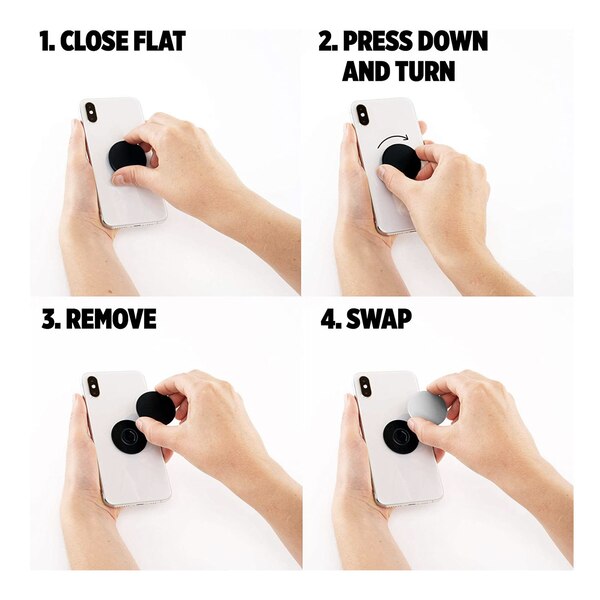 PopSockets Pop Grip, Assorted Designs