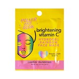 Holler and Glow Chasin' Rainbows Brightening Vitamin C Hydrogel Rainbow Face Mask, thumbnail image