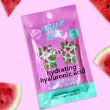 Holler and Glow Walking on Watermelons Hydrating Foot Mask, thumbnail image