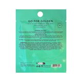Holler and Glow Go for Golden Hydrating Hyaluronic Acid Glitter Hydrogel Face Mask, thumbnail image