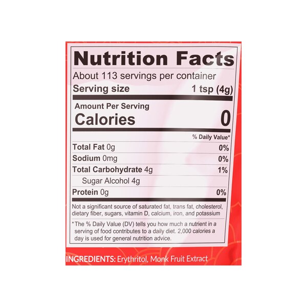 Lakanto Classic MonkFruit Sweetener, Keto Sugar Replacement, 16 oz