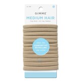 Gimme Beauty Medium Hair Elastics, Blonde, 12 CT, thumbnail image