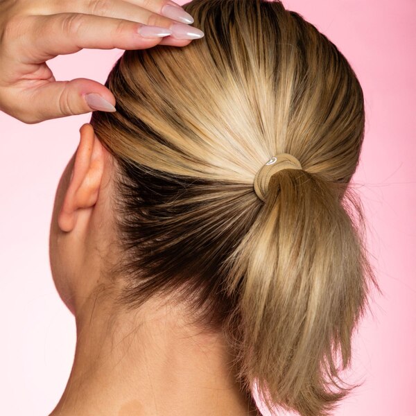 Gimme Beauty Fine Hair Elastics, Blonde, 12 CT