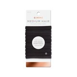 Gimme Medium Hair Elastics, Black, 10 CT, thumbnail image