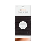 Gimme Fine Hair Elastics, Black, thumbnail image