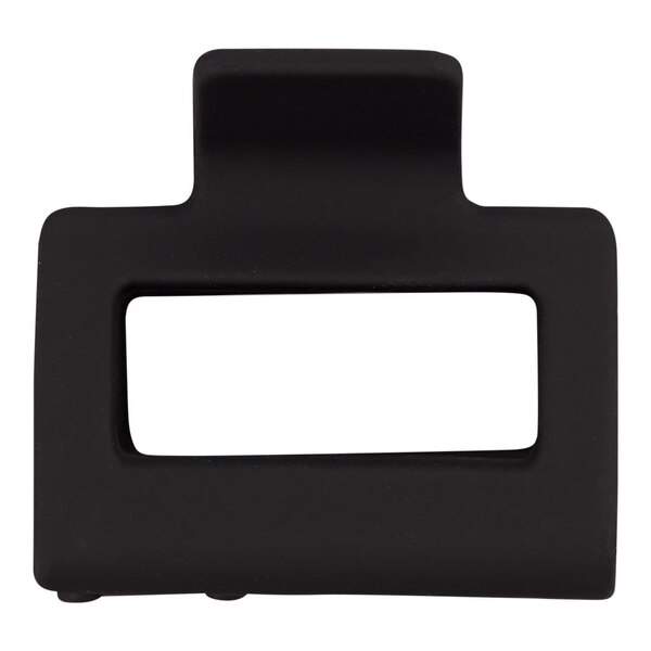 Gimme Beauty Fine Hair Rectangular Claw Clips, Black and Blonde, 2ct
