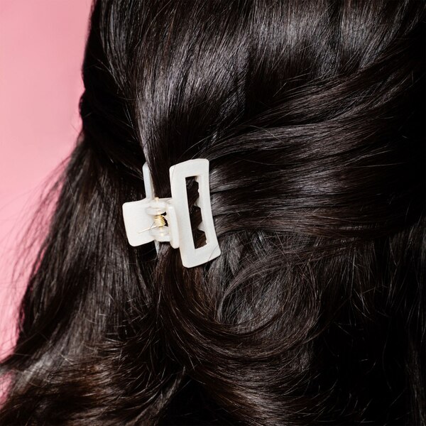 Gimme Beauty Fine Hair Rectangle Hair Clips, Assorted Color, 6 CT