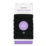 Gimme Beauty Thick Hair Bands, Extra Stretch, 6 CT, thumbnail image