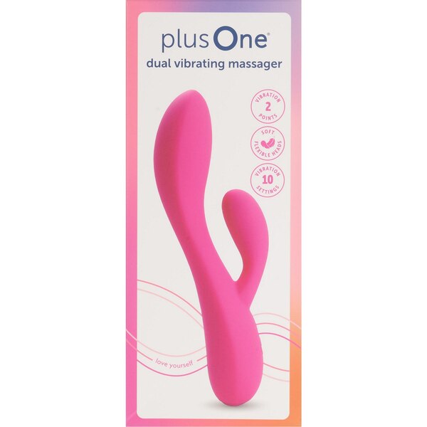 plusOne Dual Vibrating Massager