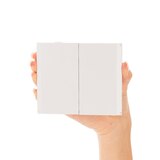 Plum Beauty Compact Tri-Fold Mirror, thumbnail image