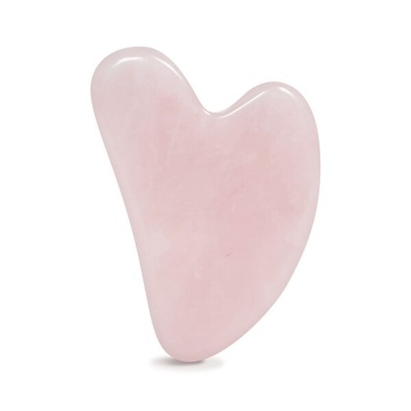 Plum Beauty Travel Size Rose Quartz Gua Sha Sculpting Stone
