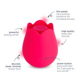plusOne Vibrating Rose Arouser, thumbnail image