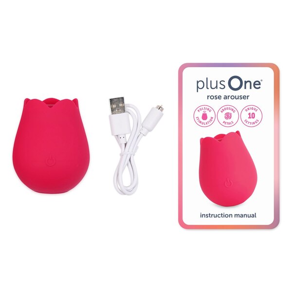 plusOne Vibrating Rose Arouser