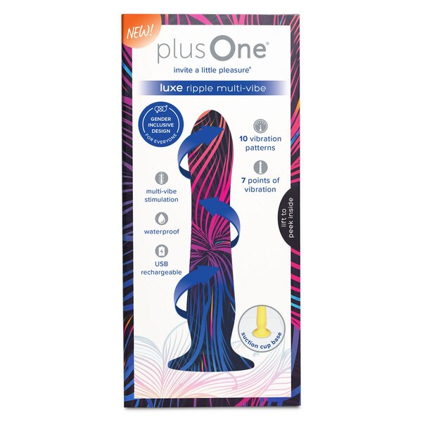 plusOne Luxe Ripple Multi-Vibe