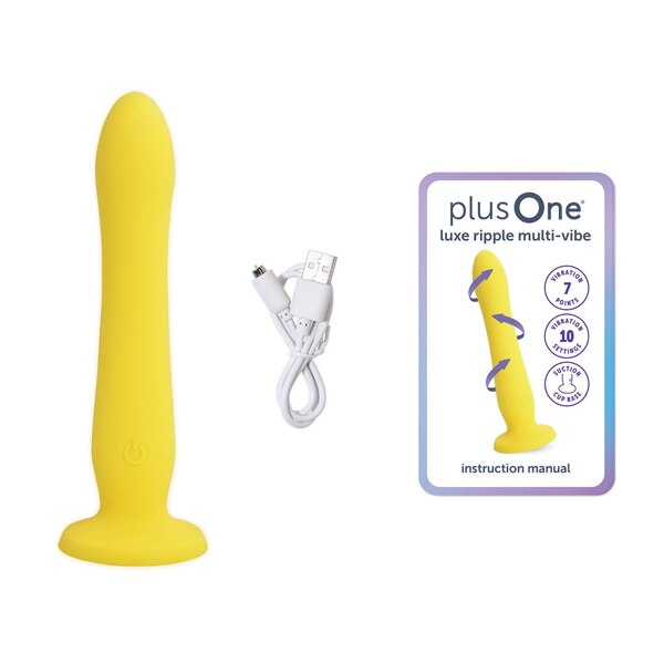 plusOne Luxe Ripple Multi-Vibe