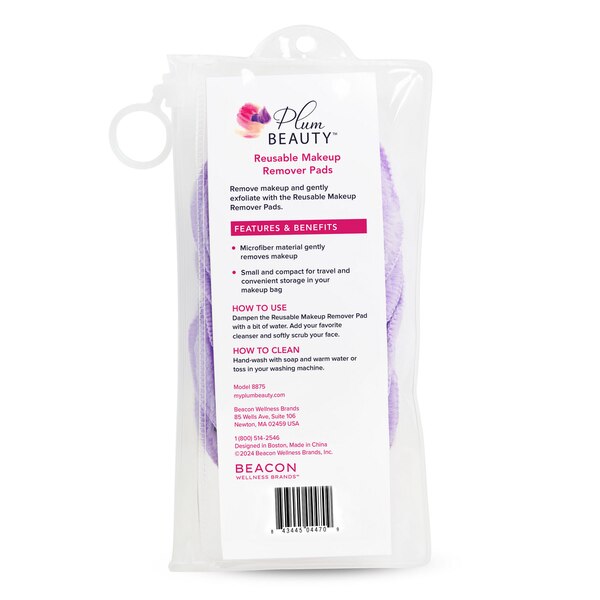 Plum Beauty Reusable Makeup Remover Pads