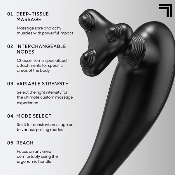 Sharper Image Deep-Tissue Percussion Massager