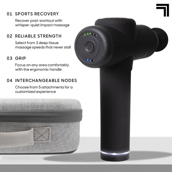 Sharper Image Powerboost Massager Percussion Device