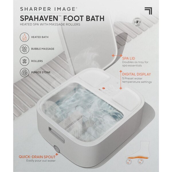 Sharper Image Spahaven Foot Bath