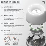 Sharper Image Sound Soother Sleep White Noise with LED Glow, thumbnail image