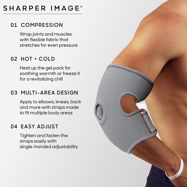 Sharper Image Hot + Cold Compression Wrap