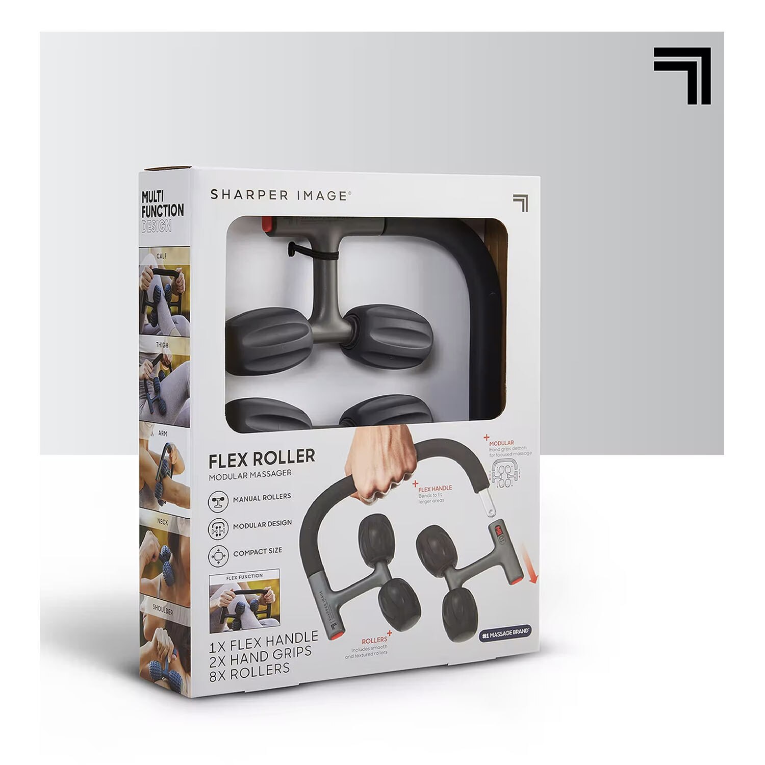 NEW Sharper Image Massager Flex Roller Modular CVS Pharmacy
