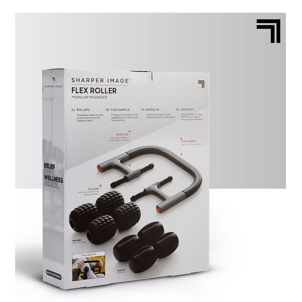 Sharper Image Flex Roller Modular Massager