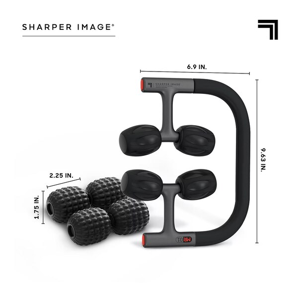 Sharper Image Flex Roller Modular Massager